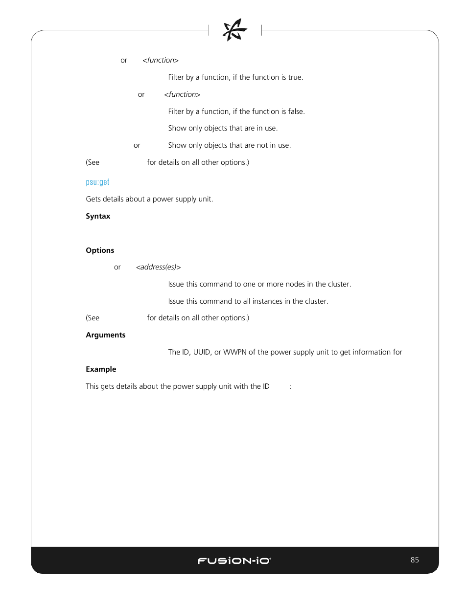Psu:get | Dell Acceleration Appliances for Databases User Manual | Page 85 / 156