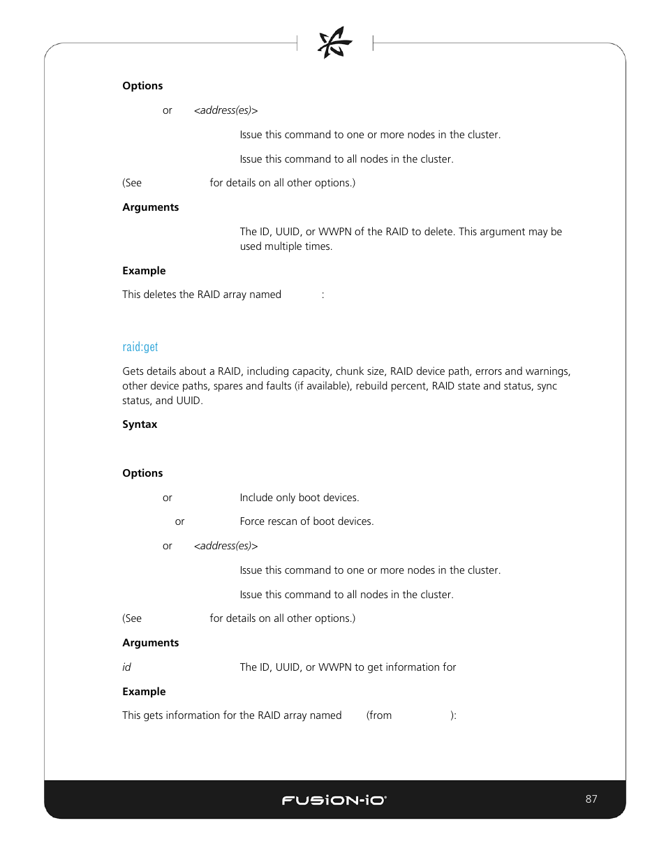 Raid:get | Dell Acceleration Appliances for Databases User Manual | Page 87 / 156