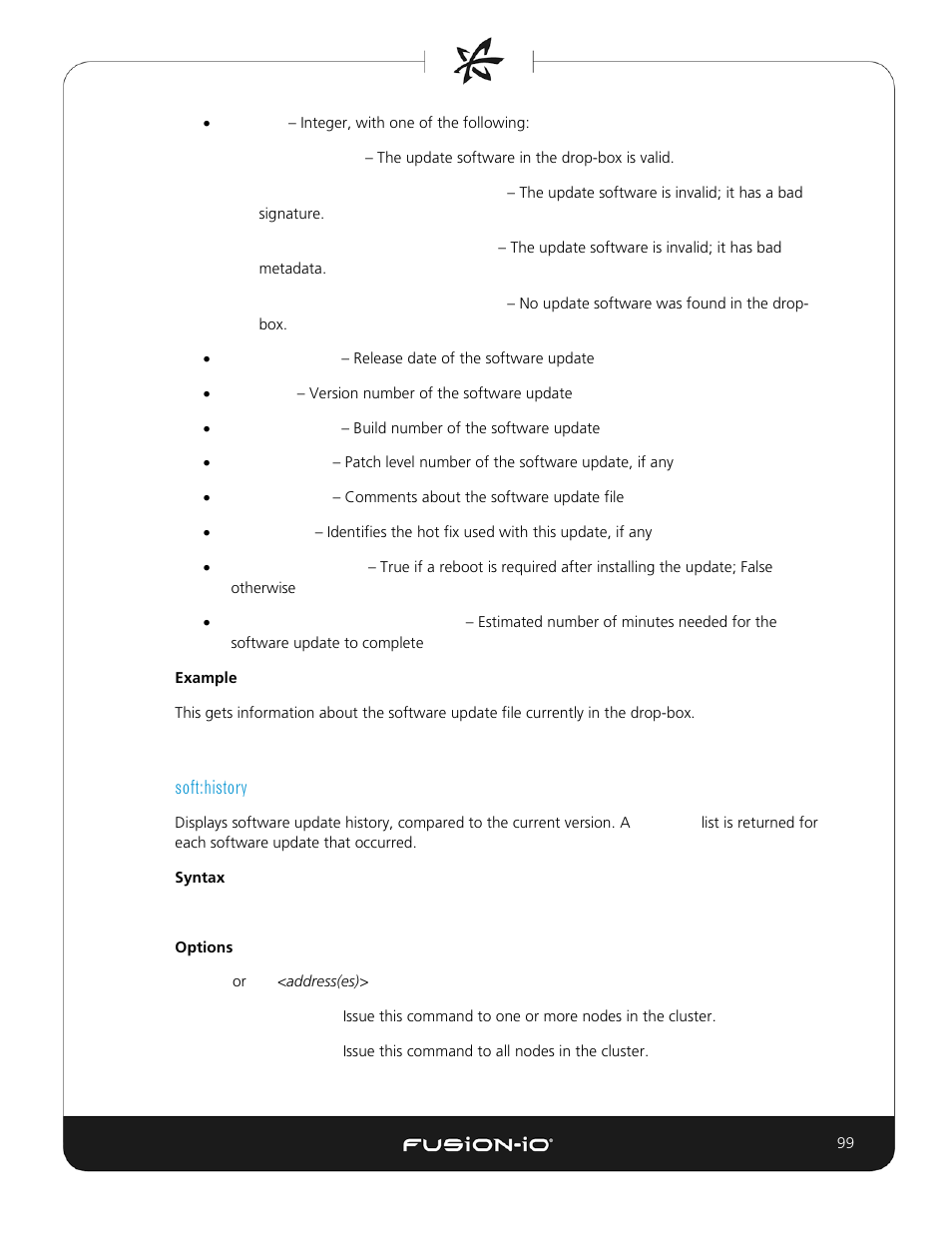 Soft:history | Dell Acceleration Appliances for Databases User Manual | Page 99 / 156