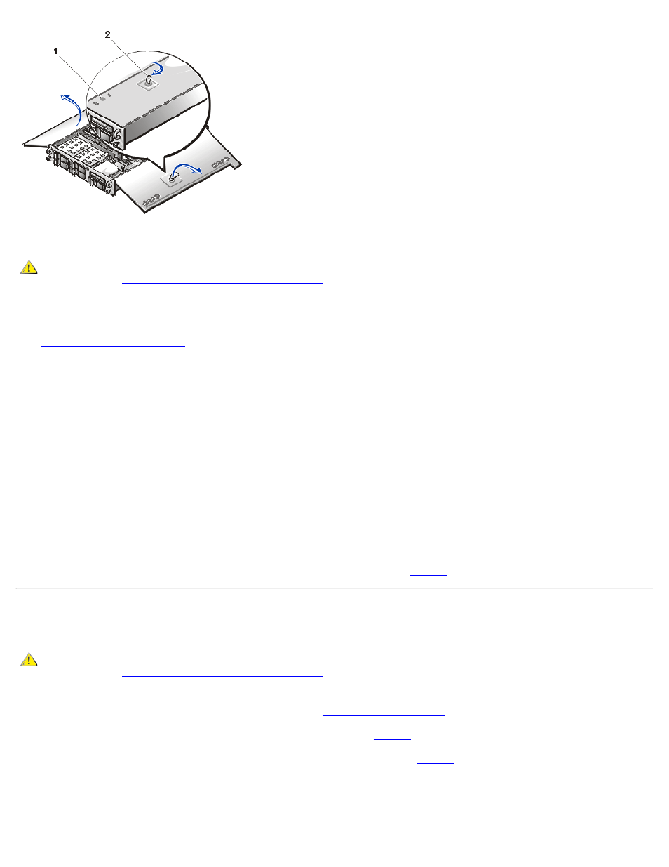 Close the system doors, Optional system bezel | Dell PowerVault 735N (Rackmount NAS Appliance) User Manual | Page 48 / 88