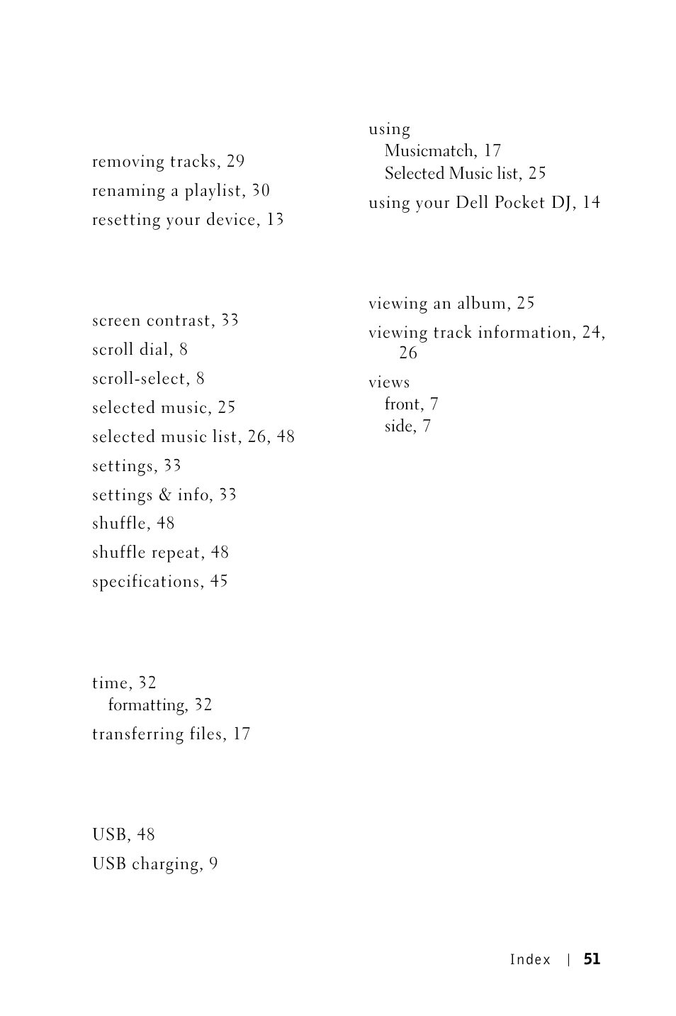 Dell Pocket DJ User Manual | Page 51 / 51