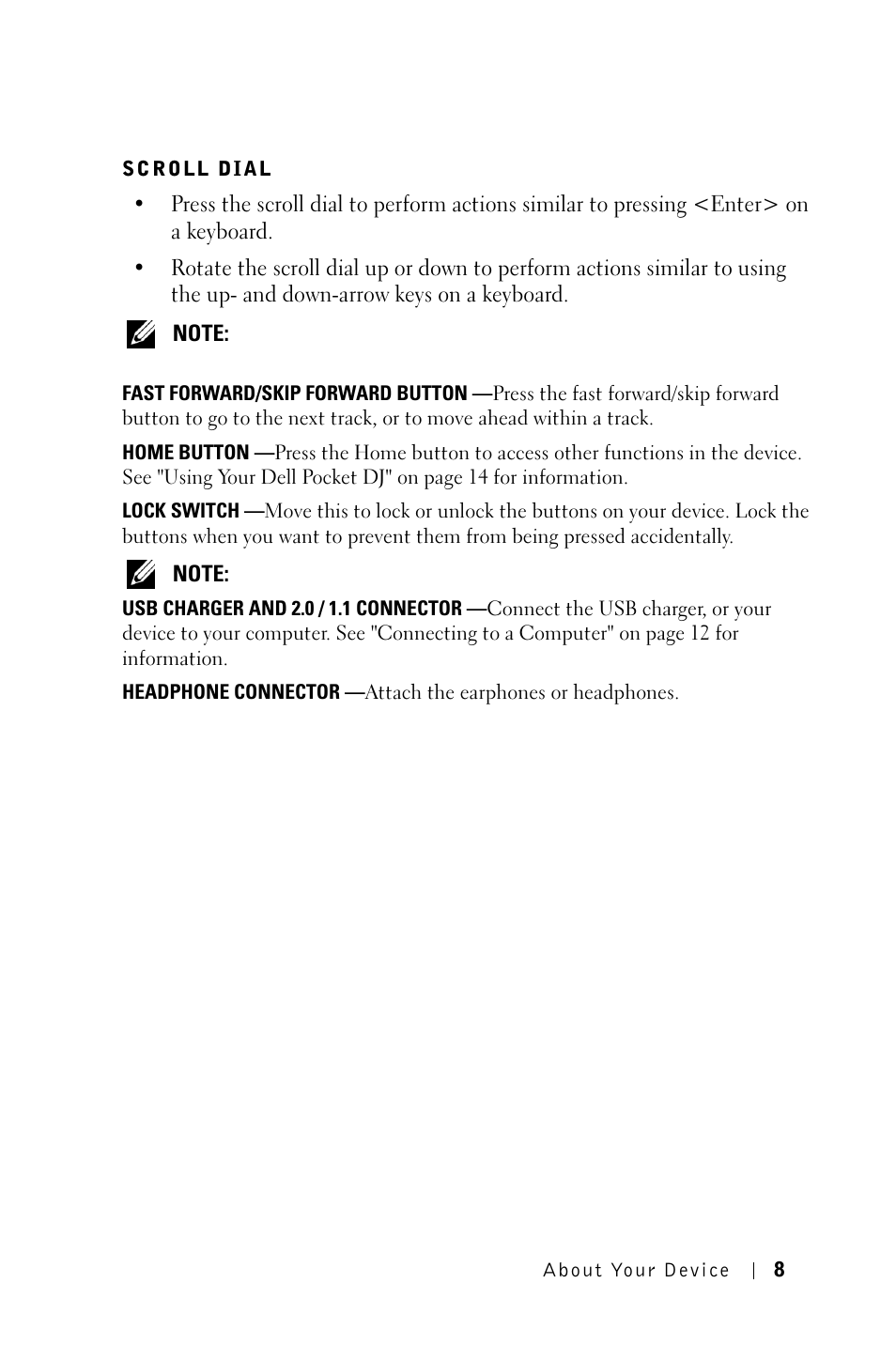 Dell Pocket DJ User Manual | Page 8 / 51