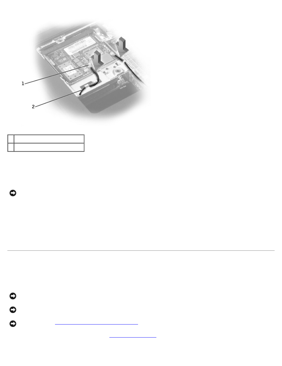 Modem, Replacing the mini pci card, Removing the modem | Dell LATITUDE C510 User Manual | Page 13 / 55