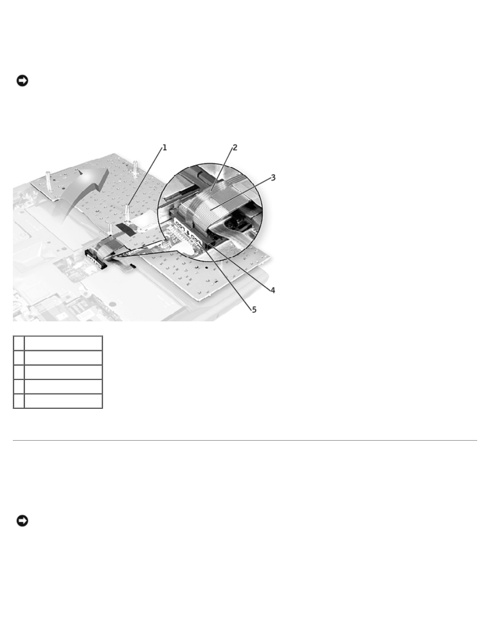 Replacing the keyboard | Dell LATITUDE C510 User Manual | Page 18 / 55