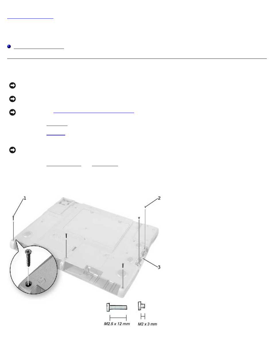 Palm rest: dell latitude c610/c510 service manual, Palm rest, Removing the palm rest | Dell LATITUDE C510 User Manual | Page 28 / 55