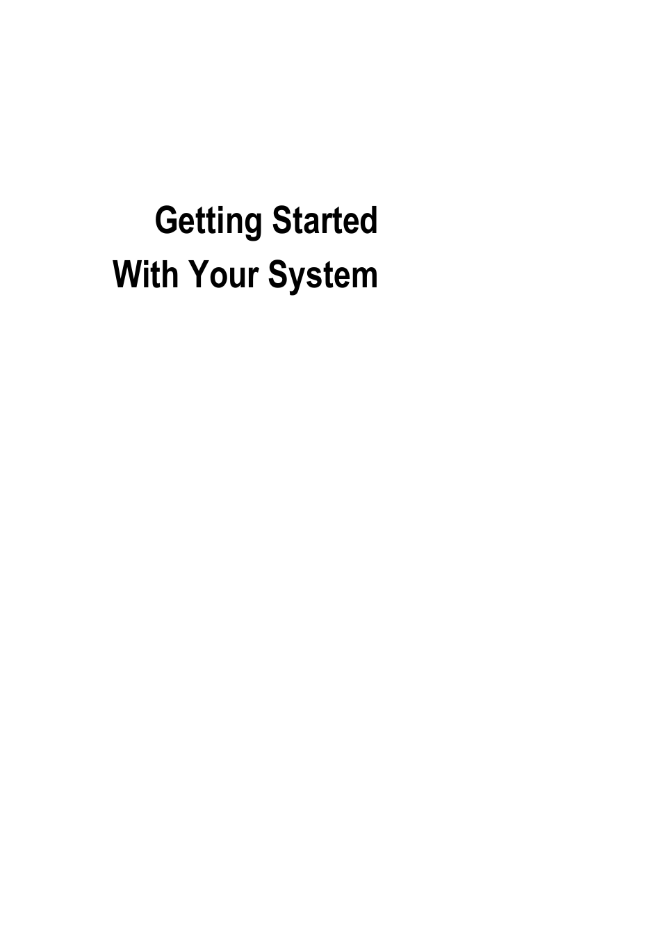 Getting started with your system, Dell poweredge c6105 | Dell POWEREDGE C6105 User Manual | Page 3 / 18