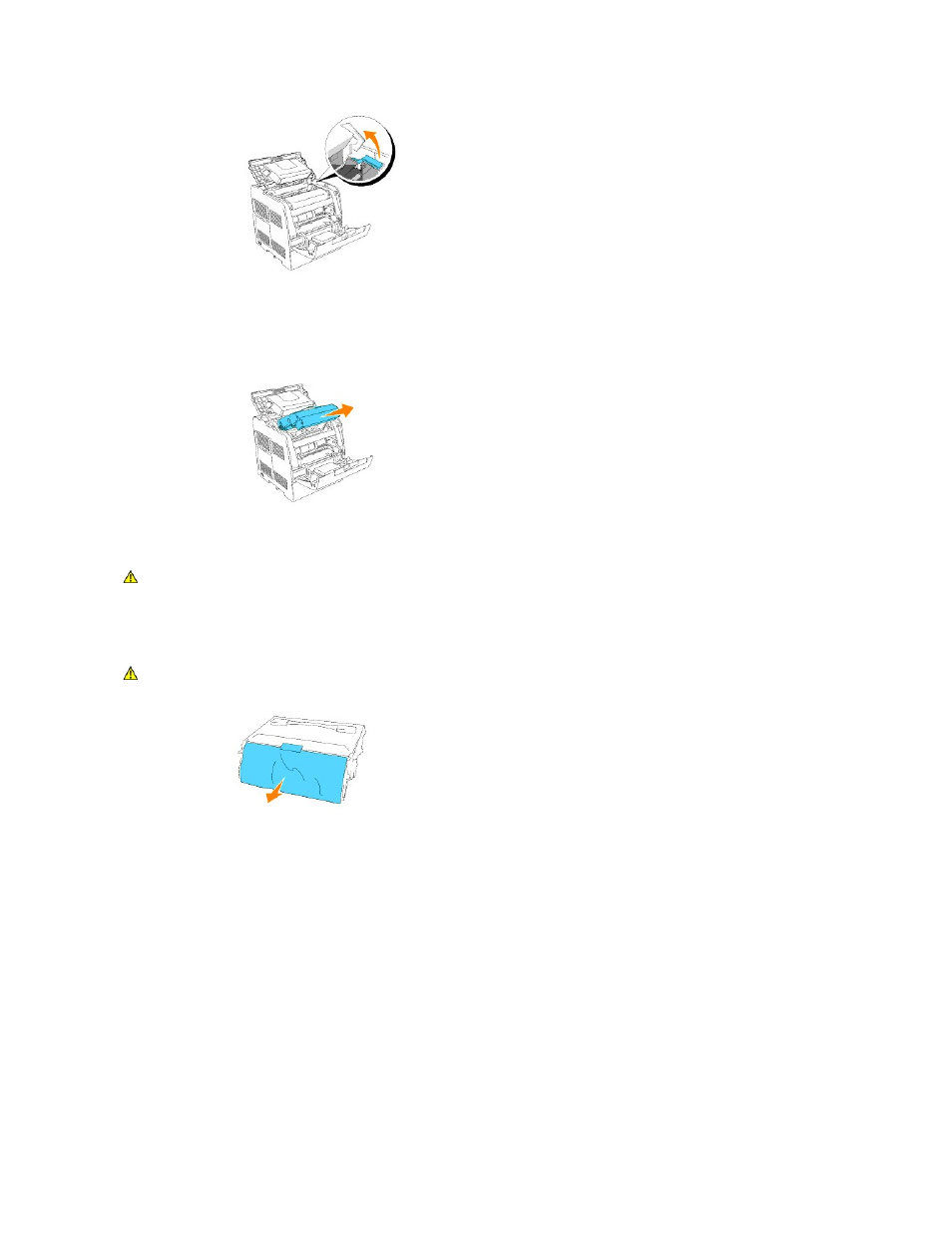 Installing the new drum cartridge | Dell 3010cn Color Laser Printer User Manual | Page 117 / 122