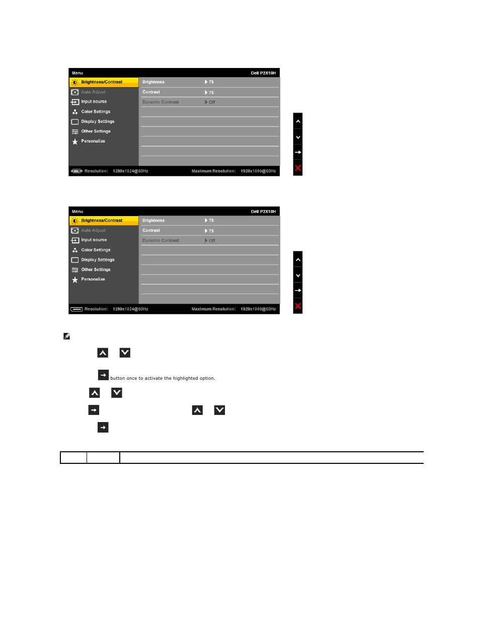 Dell P2210H Monitor User Manual | Page 18 / 38