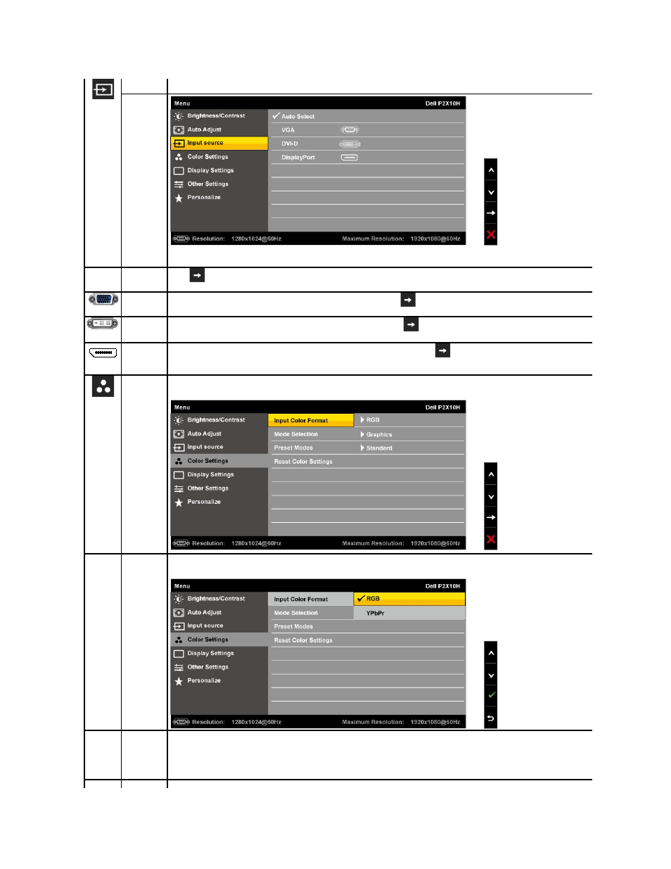 Dell P2210H Monitor User Manual | Page 20 / 38