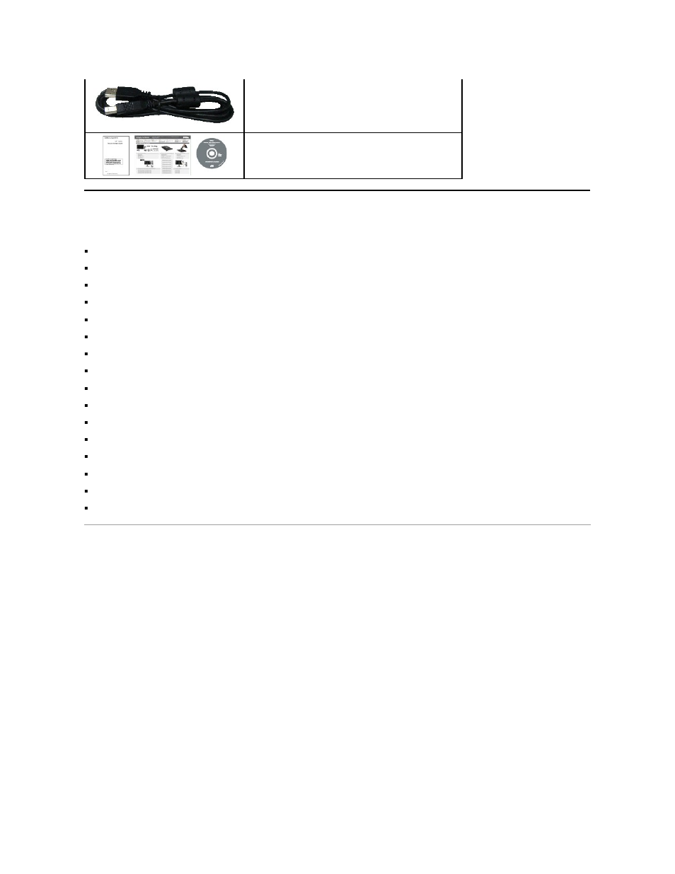 Product features, Identifying parts and controls, Front view | Dell P2210H Monitor User Manual | Page 3 / 38