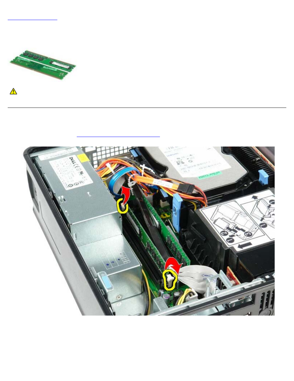 Memory | Dell OptiPlex 780 User Manual | Page 23 / 74