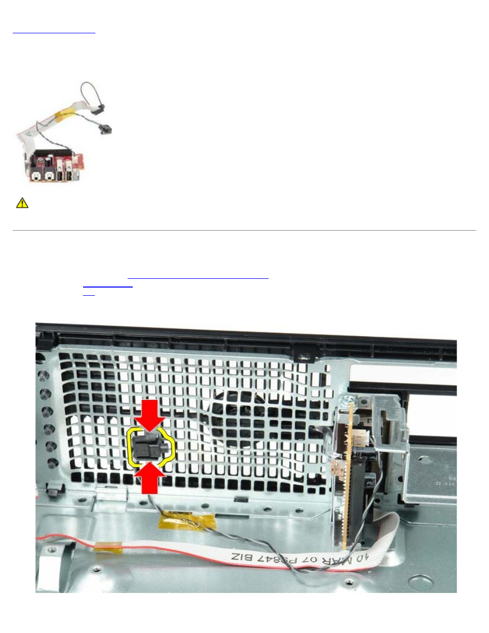 Io panel, Removing the io panel | Dell OptiPlex 780 User Manual | Page 37 / 74