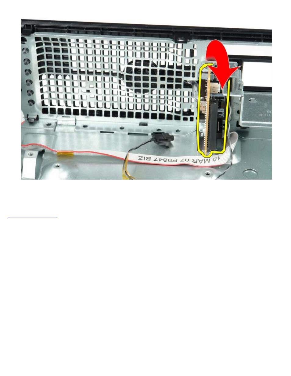 Replacing the io panel | Dell OptiPlex 780 User Manual | Page 39 / 74