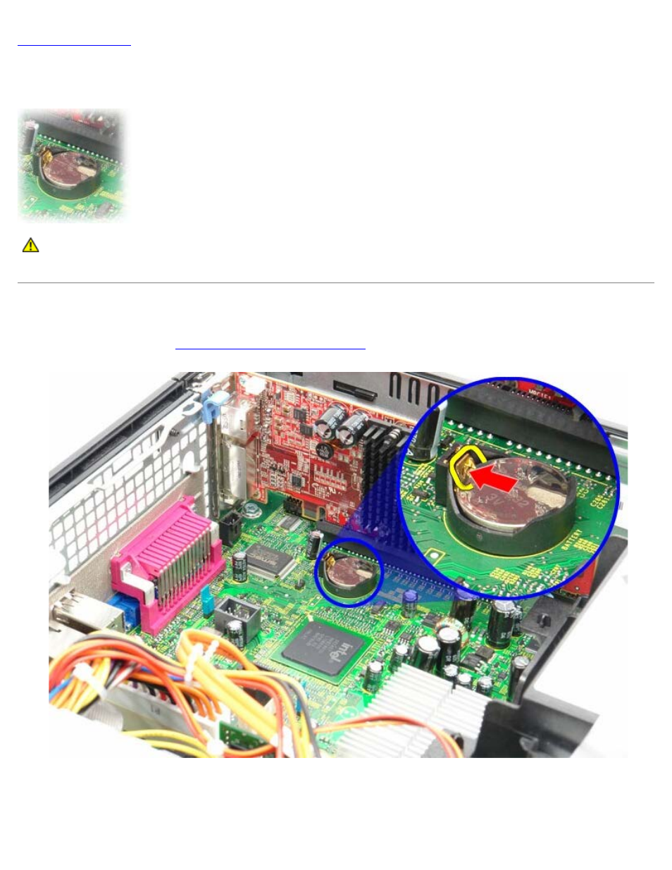 Coin-cell battery, Removing the coin-cell battery | Dell OptiPlex 780 User Manual | Page 40 / 74