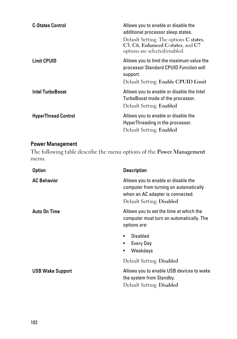 Dell Latitude E6220 (Mid 2011) User Manual | Page 102 / 114