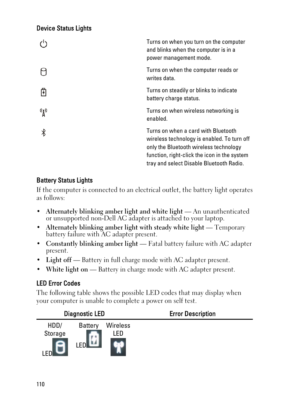 Dell Latitude E6220 (Mid 2011) User Manual | Page 110 / 114