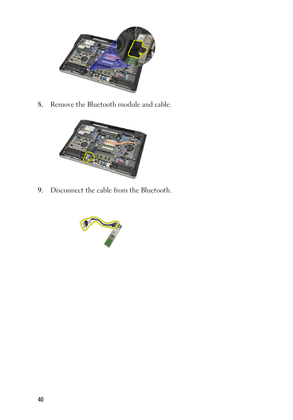 Dell Latitude E6220 (Mid 2011) User Manual | Page 40 / 114