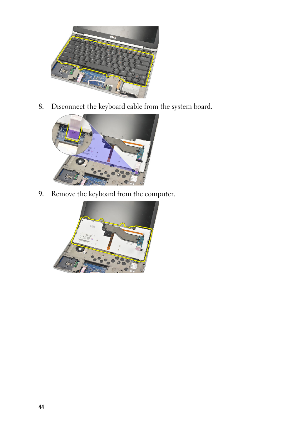 Dell Latitude E6220 (Mid 2011) User Manual | Page 44 / 114
