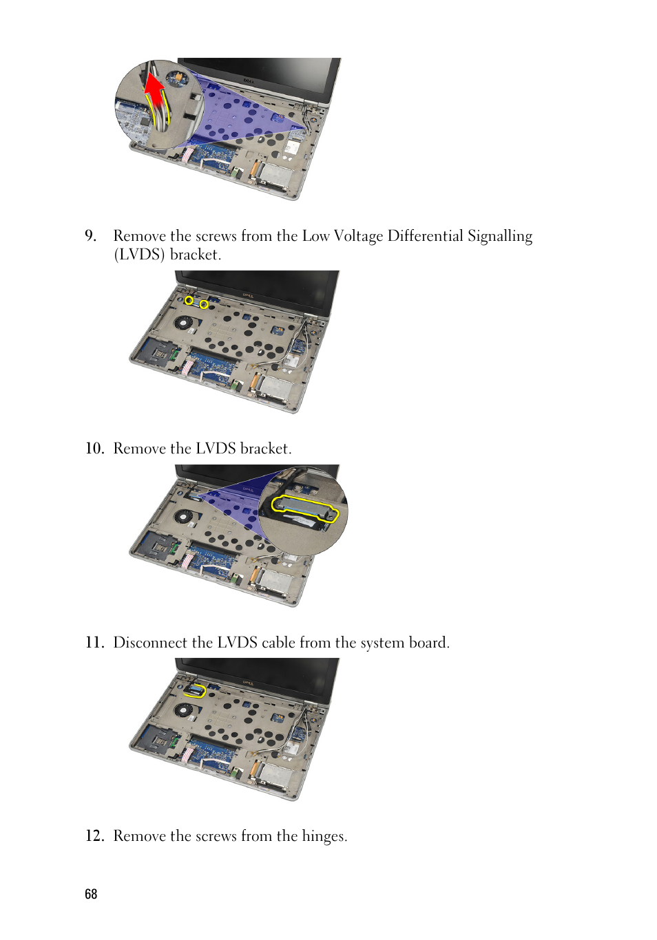 Dell Latitude E6220 (Mid 2011) User Manual | Page 68 / 114