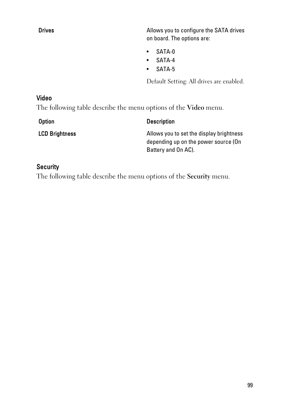 Dell Latitude E6220 (Mid 2011) User Manual | Page 99 / 114