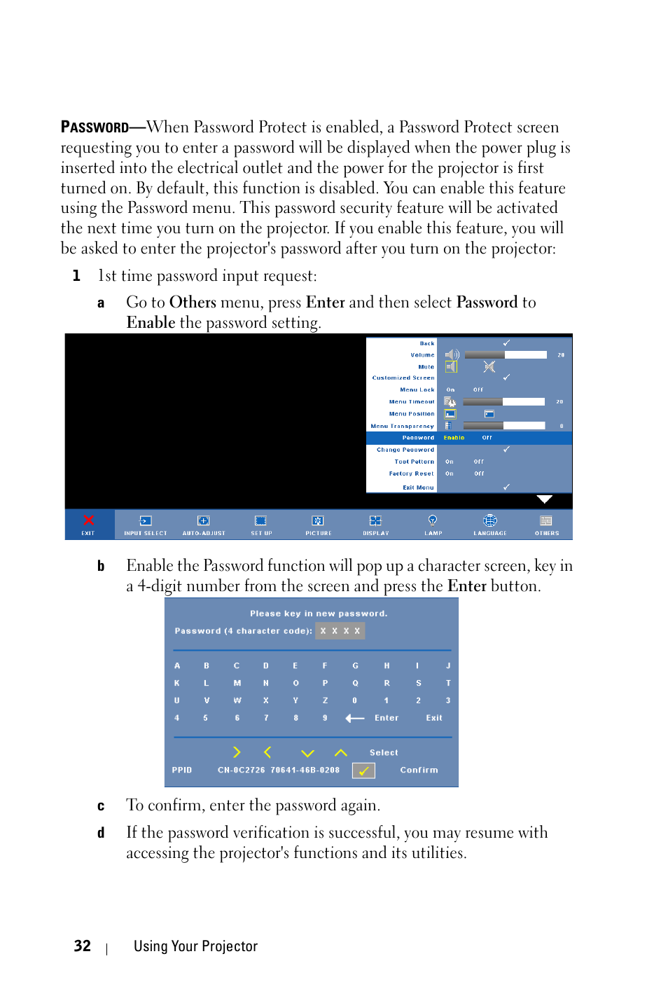 Dell 1209S Projector User Manual | Page 32 / 49