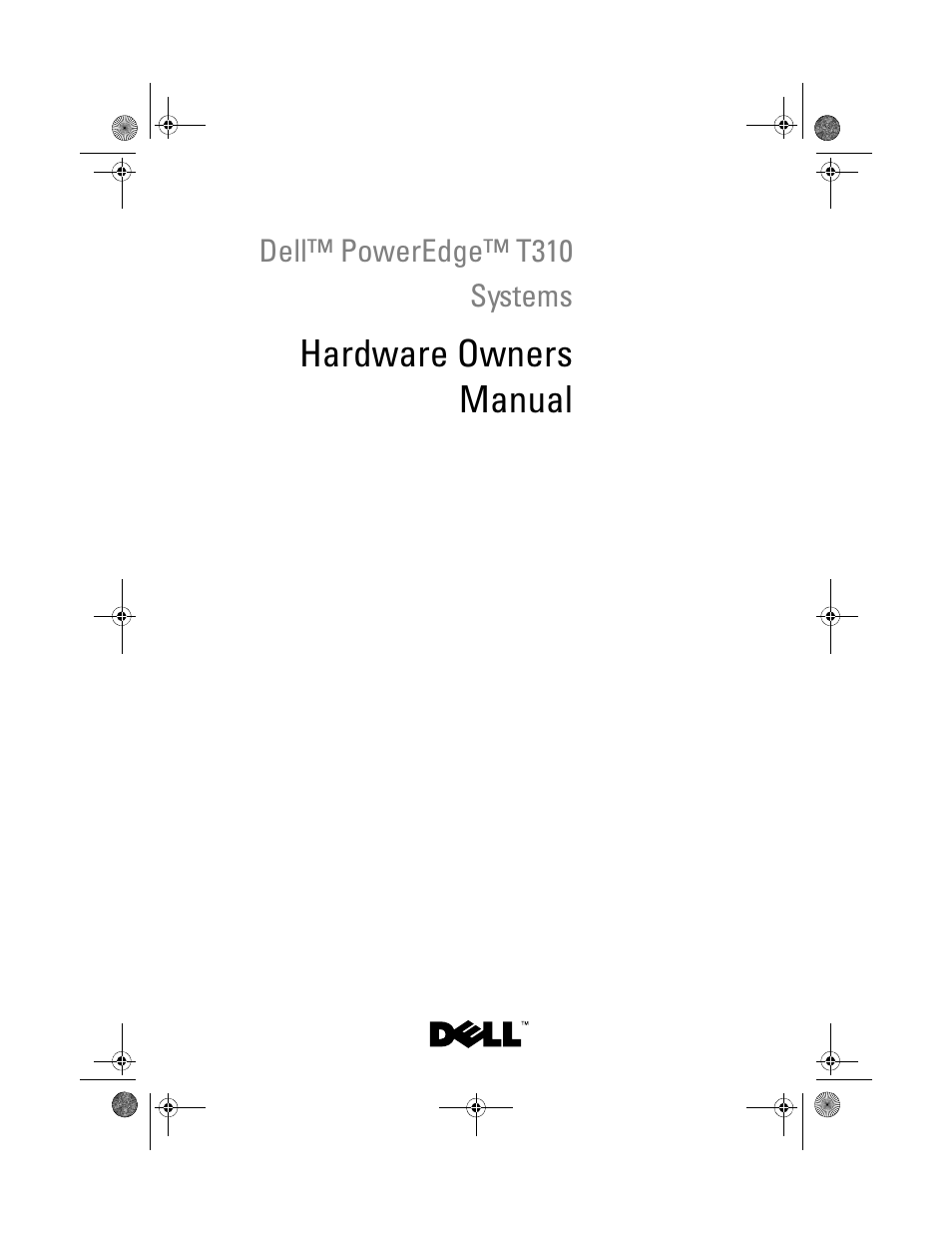Dell PowerEdge T310 User Manual | 194 pages