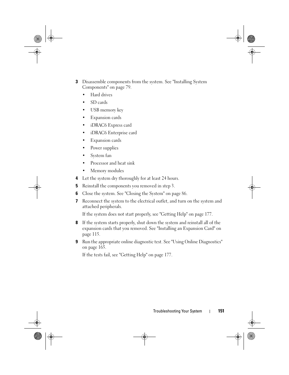Dell PowerEdge T310 User Manual | Page 151 / 194