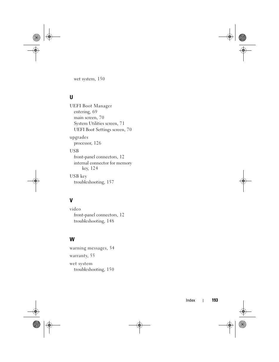Dell PowerEdge T310 User Manual | Page 193 / 194