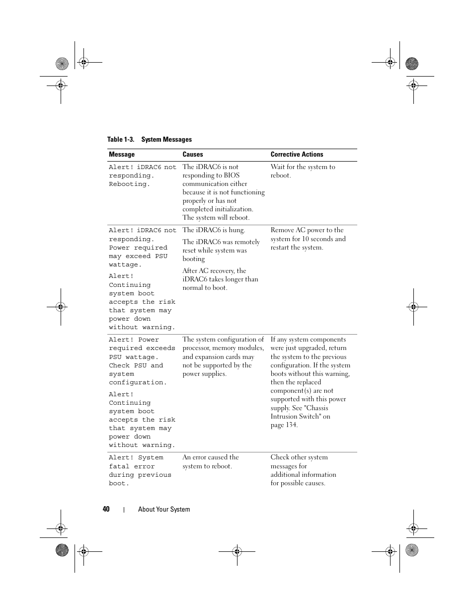 Dell PowerEdge T310 User Manual | Page 40 / 194