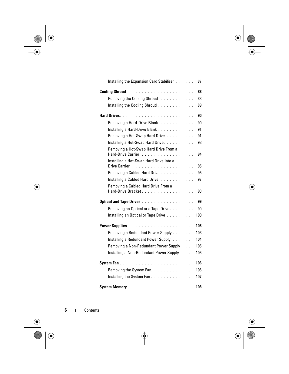 Dell PowerEdge T310 User Manual | Page 6 / 194