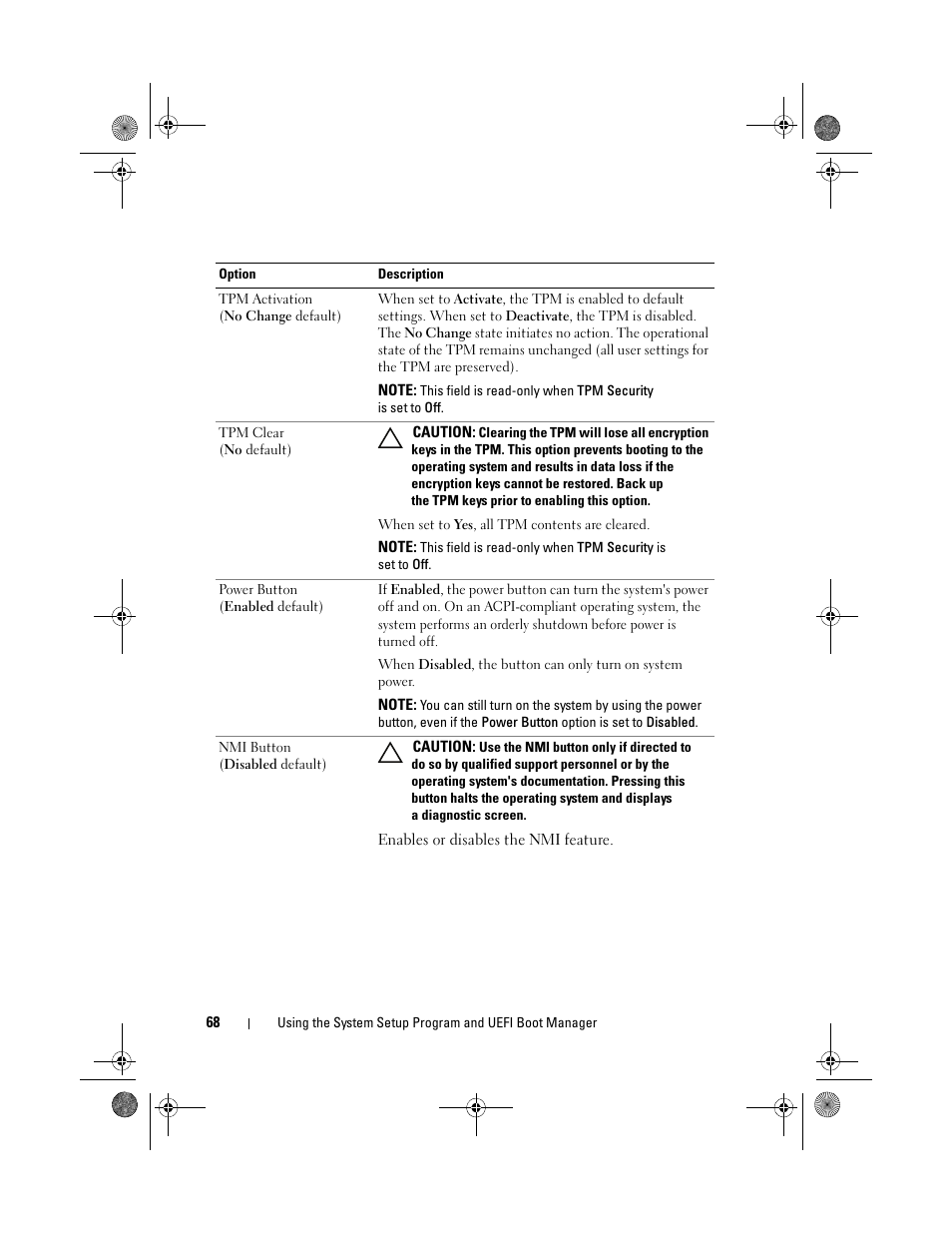 Dell PowerEdge T310 User Manual | Page 68 / 194