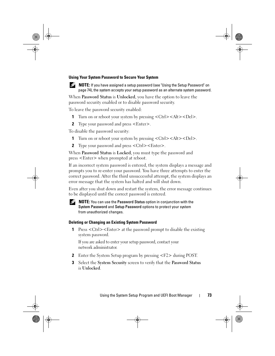 Dell PowerEdge T310 User Manual | Page 73 / 194