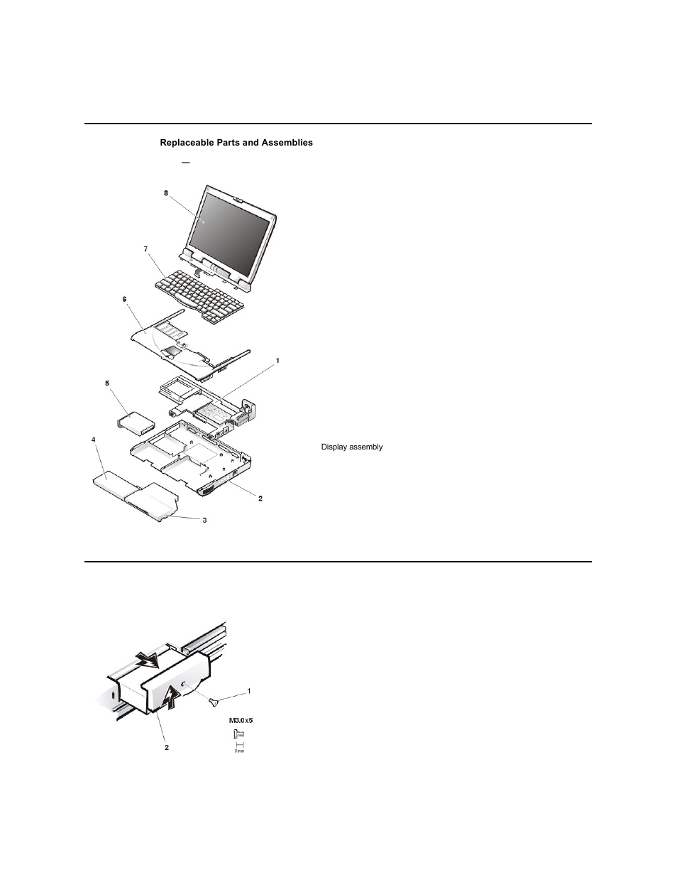 Removing field-replaceable parts and assemblies, Hard-disk drive assembly | Dell Inspiron 3700 User Manual | Page 110 / 185