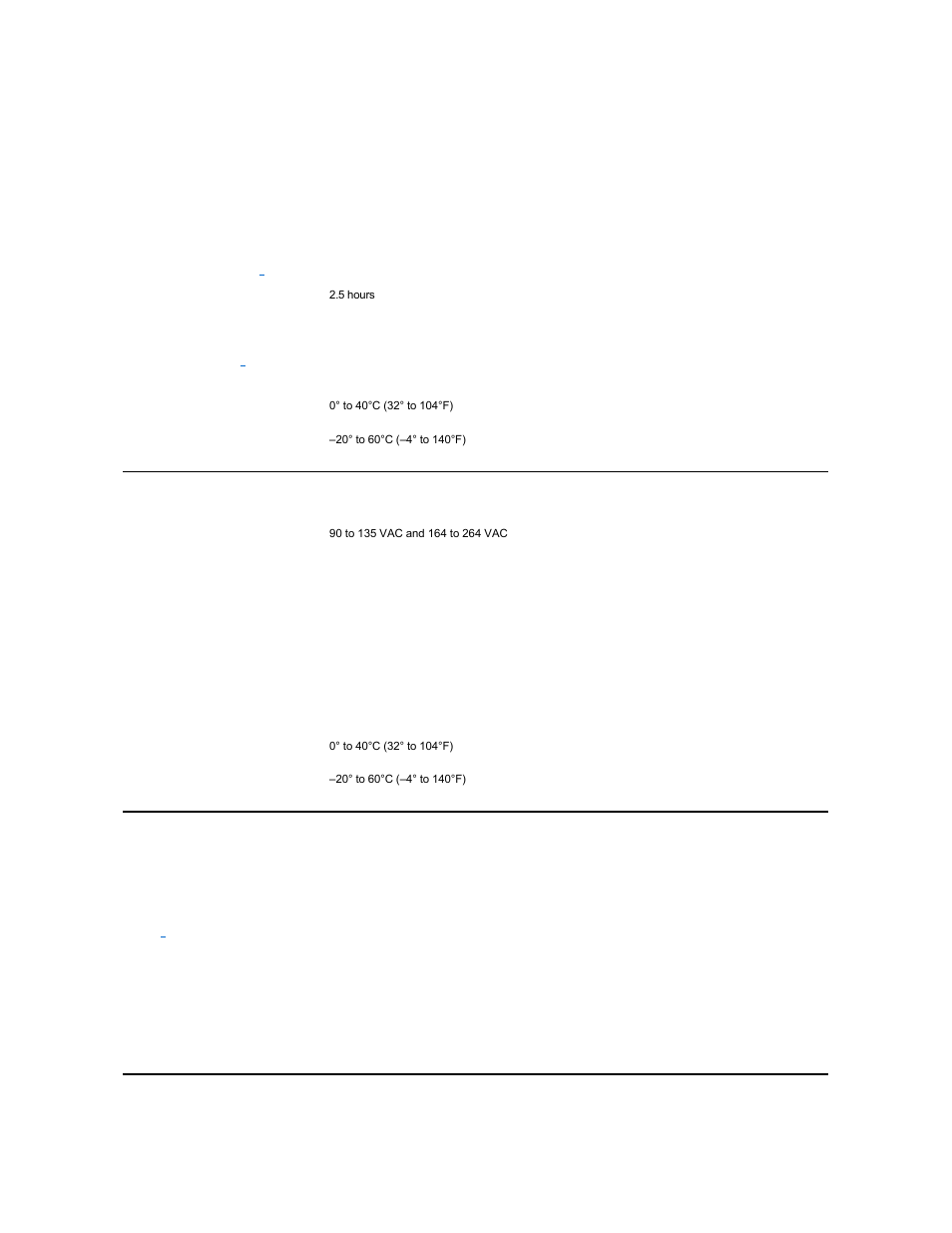 Ac adapter, Physical, Environmental (computer) | Dell Inspiron 3700 User Manual | Page 155 / 185