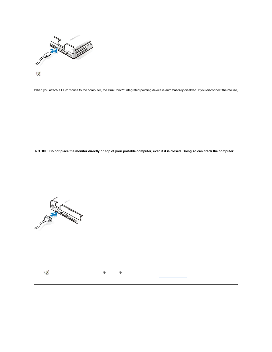Connecting an external monitor, Using an external monitor | Dell Inspiron 3700 User Manual | Page 55 / 185