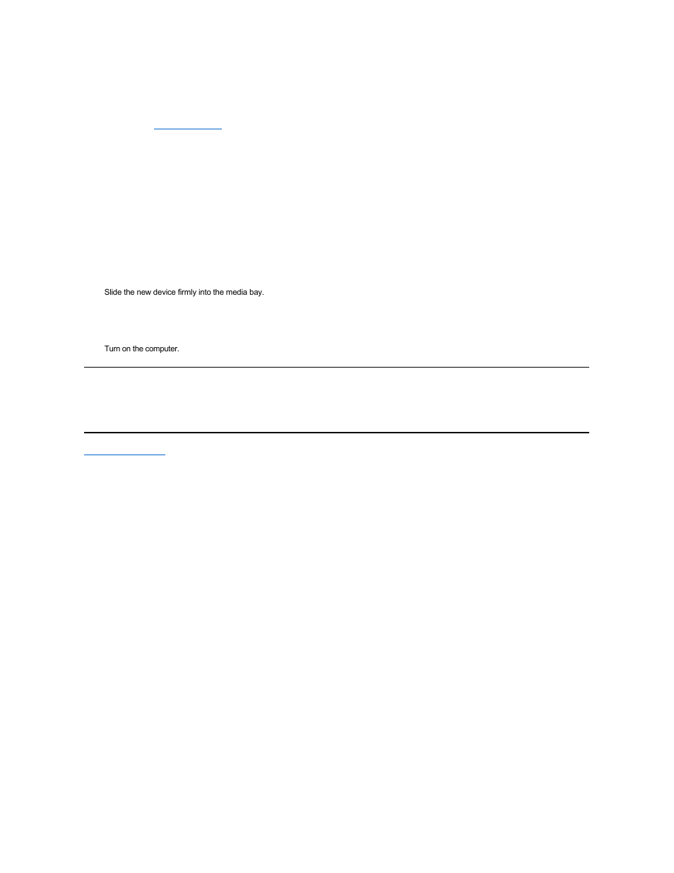 Installing devices in, Setting up a second hard-disk drive, Services or softex baymanager software | Dell Inspiron 3700 User Manual | Page 74 / 185