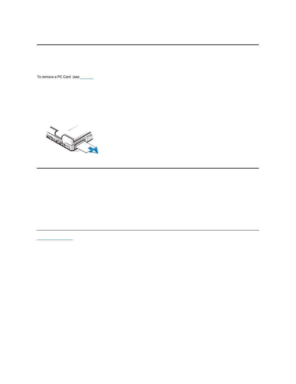 Removing pc cards, Configuring pc cards | Dell Inspiron 3700 User Manual | Page 87 / 185