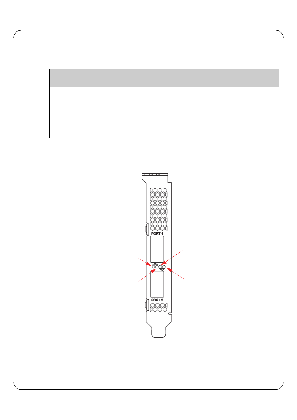 Table 4, Led assignment for 40gbe qsfp+ network adapters, List of figures | Figure 1, For dif | Dell Mellanox Family of Adapters User Manual | Page 16 / 115