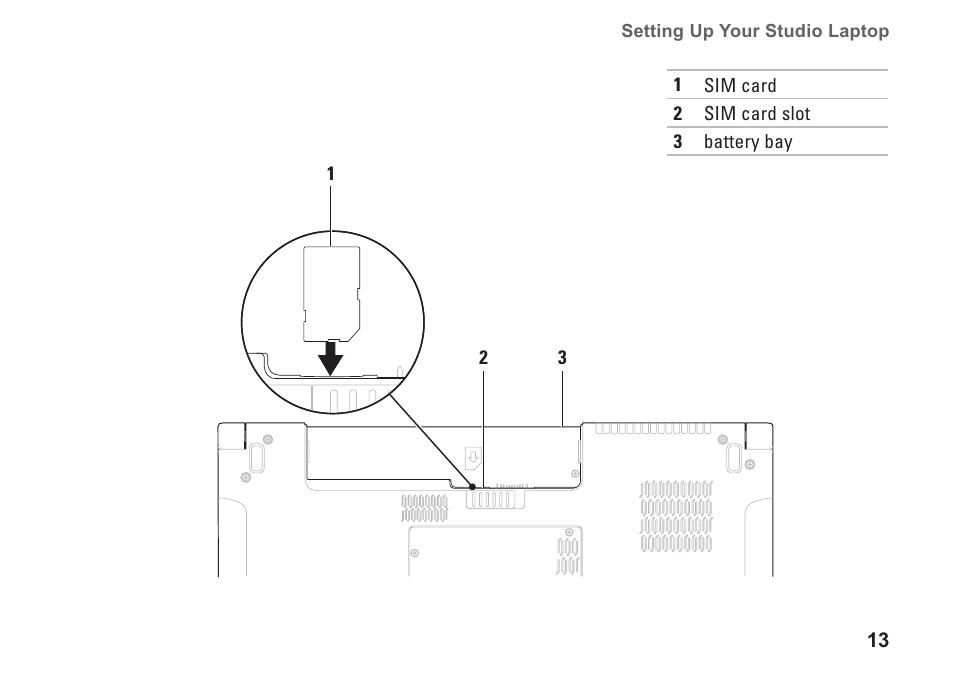 Dell Studio 1747 (Late 2009) User Manual | Page 15 / 102