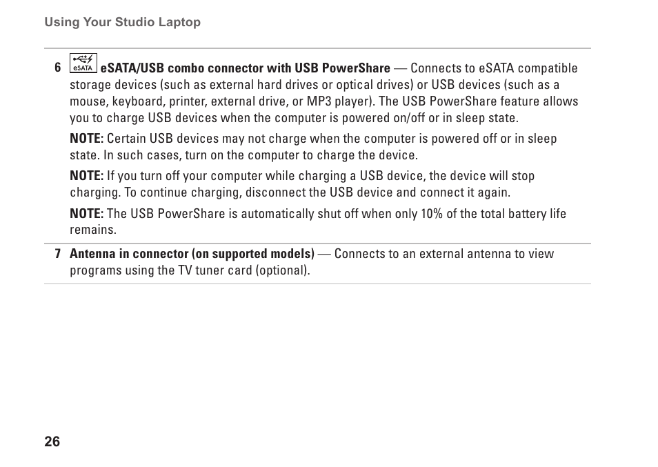 Dell Studio 1747 (Late 2009) User Manual | Page 28 / 102