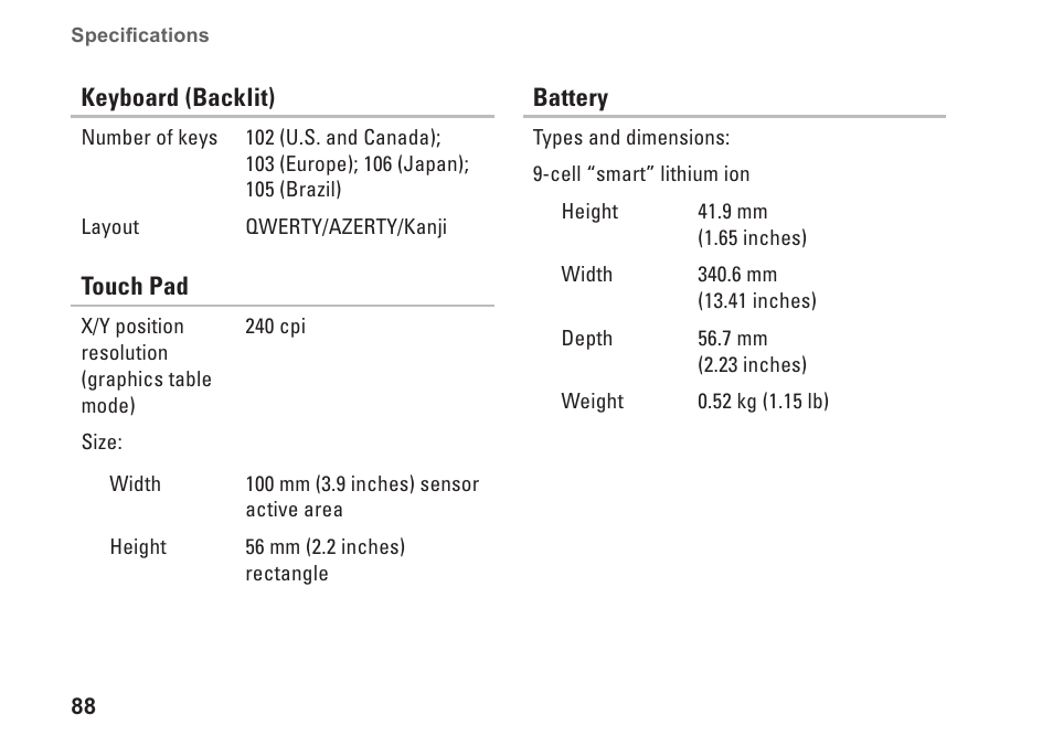 Dell Studio 1747 (Late 2009) User Manual | Page 90 / 102