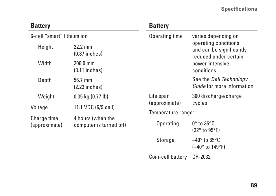 Dell Studio 1747 (Late 2009) User Manual | Page 91 / 102