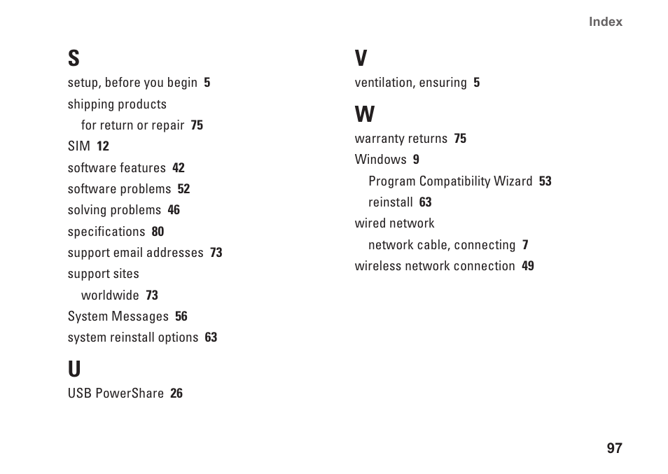 Dell Studio 1747 (Late 2009) User Manual | Page 99 / 102