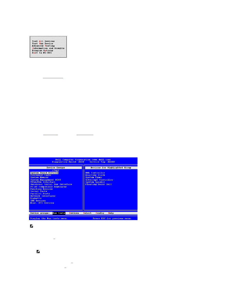 Advanced testing | Dell OptiPlex GX400 User Manual | Page 53 / 88