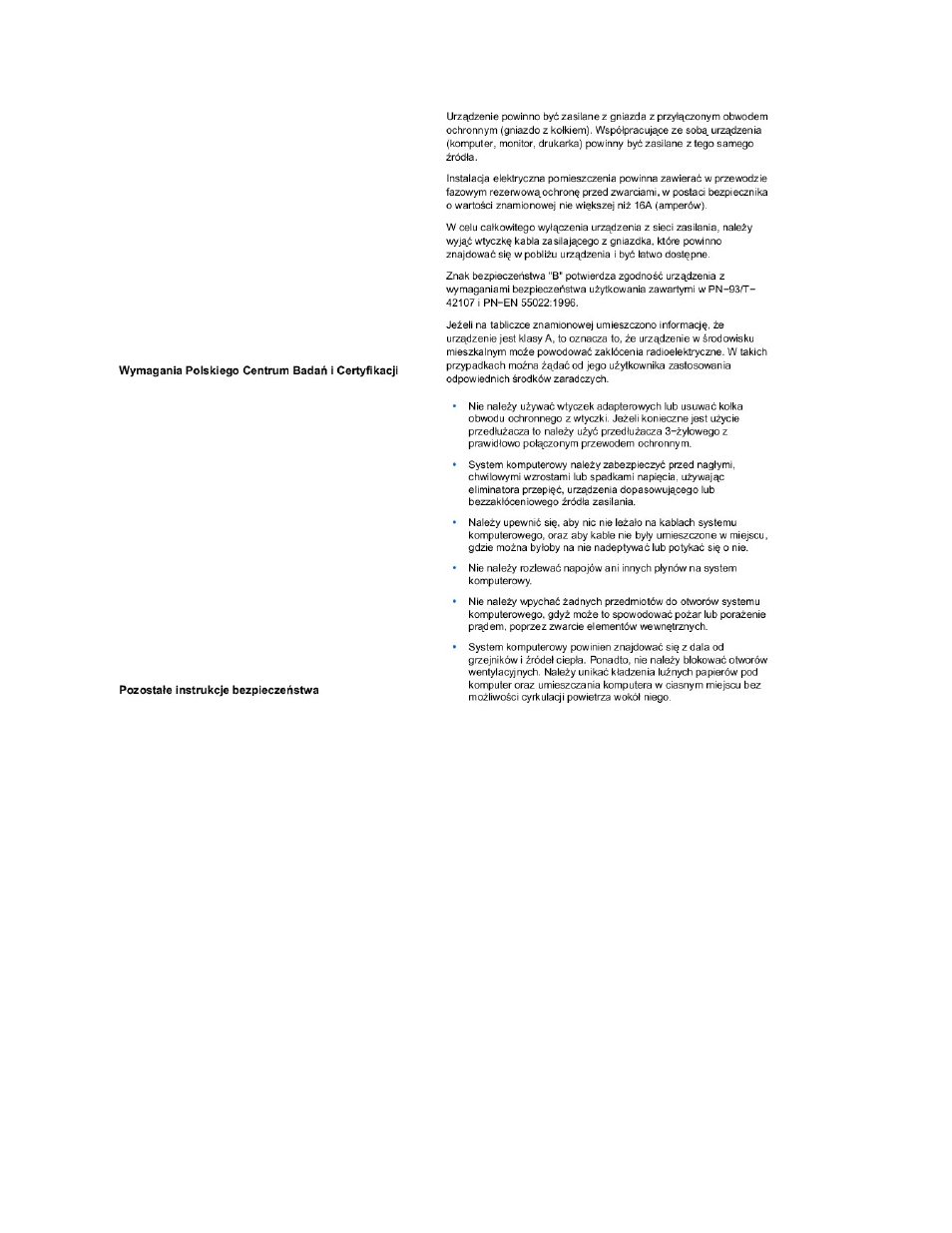 Bsmi notice (taiwan only) | Dell OptiPlex GX400 User Manual | Page 75 / 88