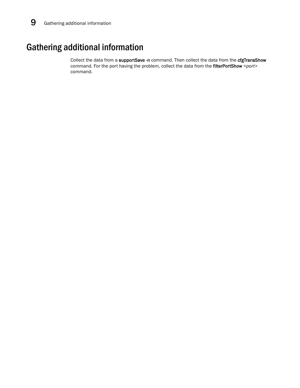 Gathering additional information | Dell POWEREDGE M1000E User Manual | Page 98 / 130