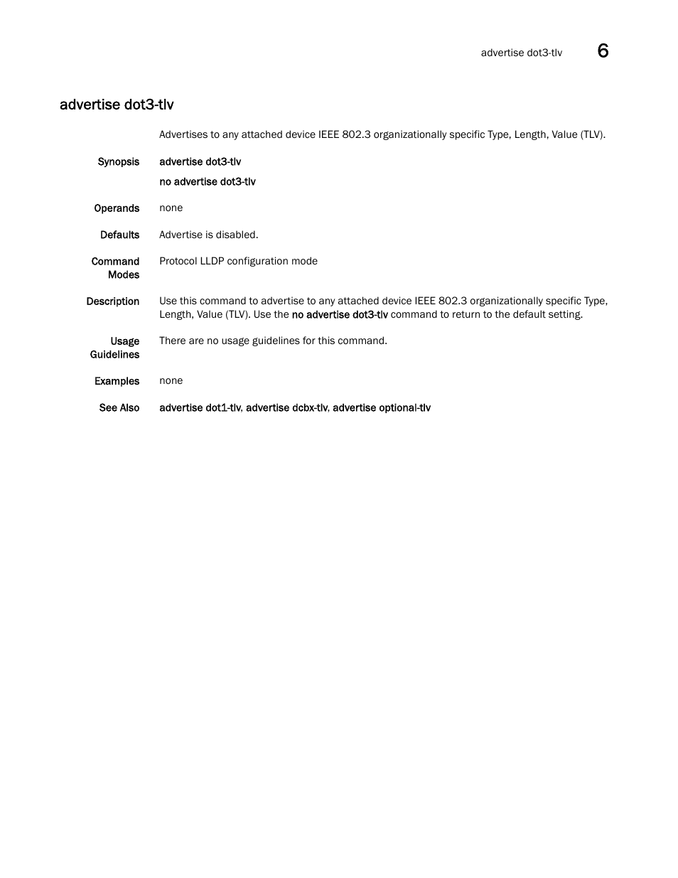 Advertise dot3-tlv | Dell POWEREDGE M1000E User Manual | Page 115 / 302