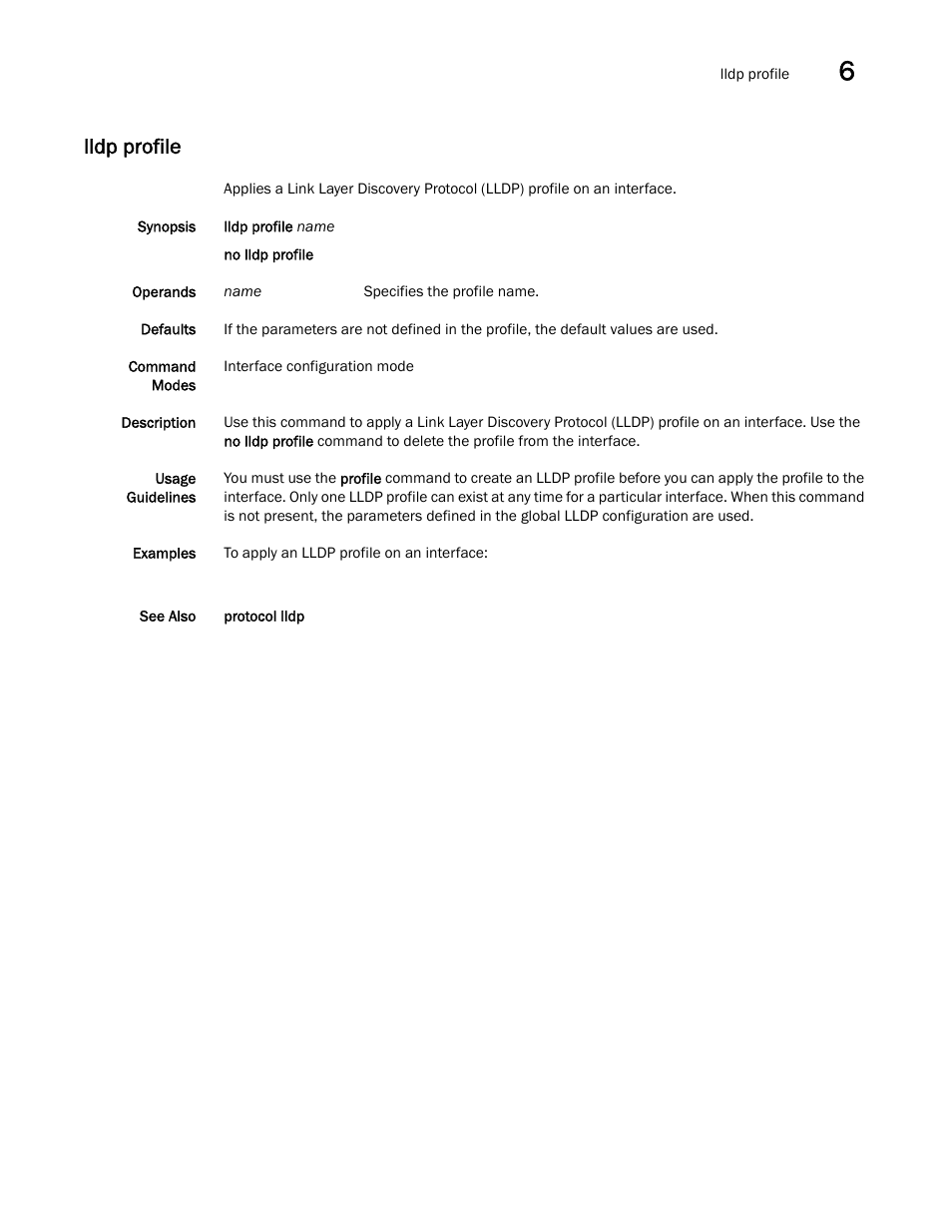 Lldp profile | Dell POWEREDGE M1000E User Manual | Page 125 / 302