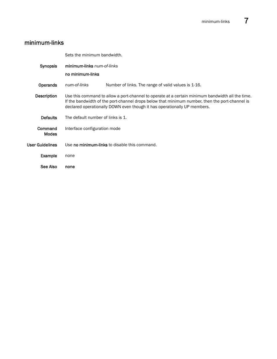 Minimum-links | Dell POWEREDGE M1000E User Manual | Page 145 / 302