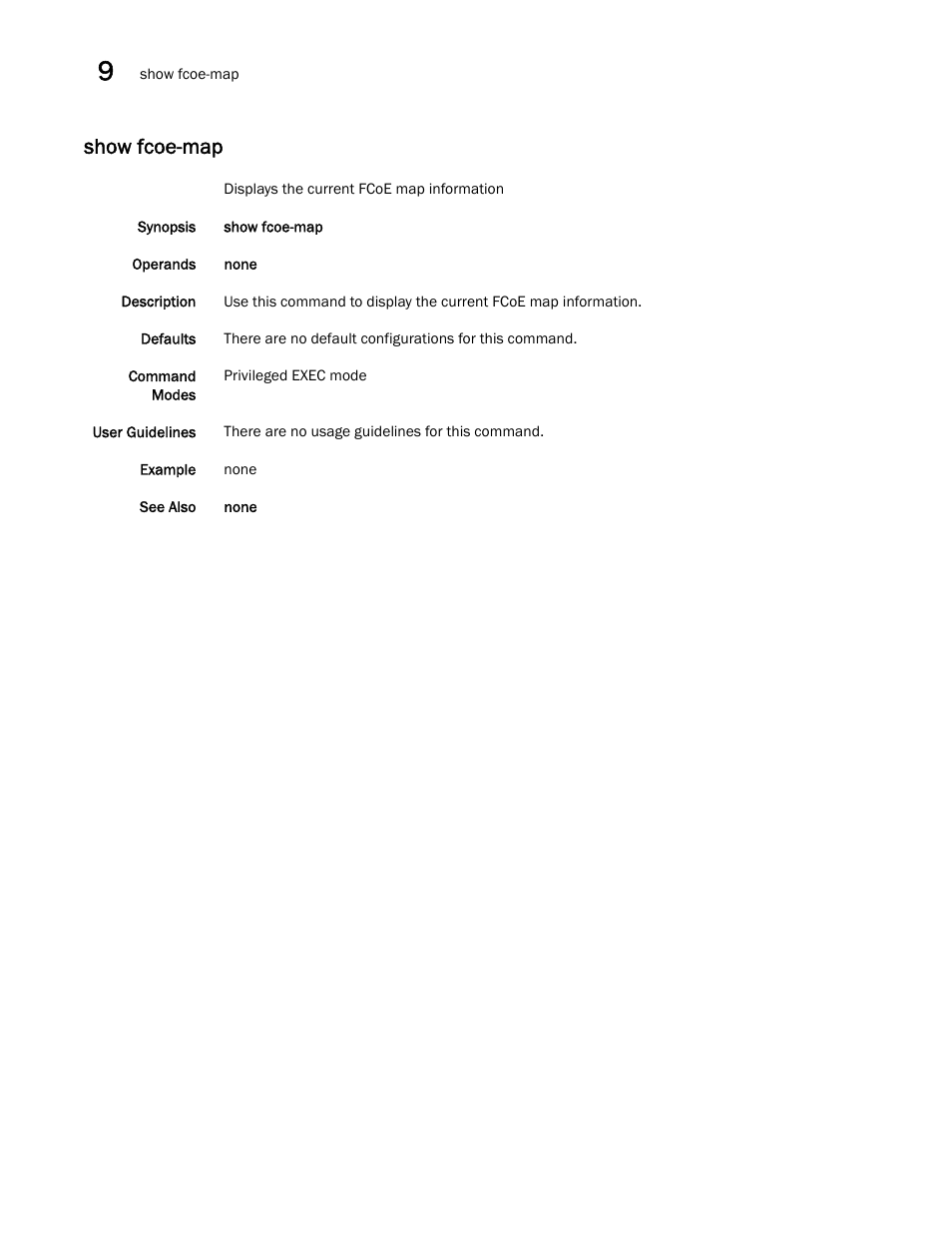 Show fcoe-map | Dell POWEREDGE M1000E User Manual | Page 156 / 302